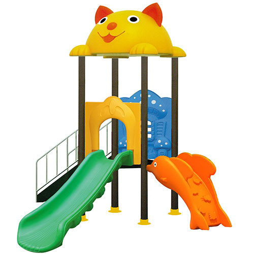 Cầu trượt liên hoàn 1 khối